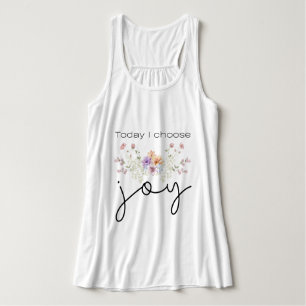 Vandaag kies ik voor Joy Inspirerend Wildflowers Tanktop