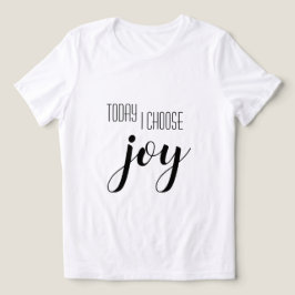 Vandaag kies ik voor Joy Motivatie Quote Tri-Blend Shirt