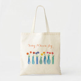 Vandaag kies ik voor Joy Waterverf Rose Bouquet Tote Bag
