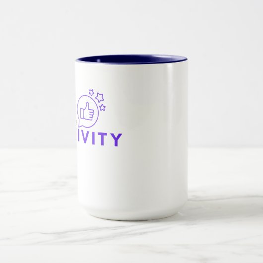 Vandaag kies ik voor Positiviteit Mok (Midden)