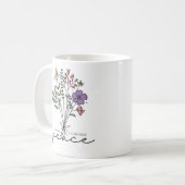 Vandaag kies ik voor vrede koffiemok (Voorkant links)