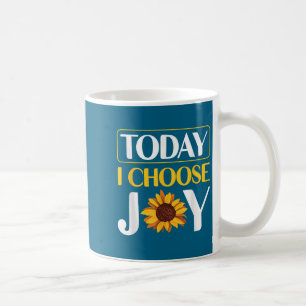Vandaag kies ik voor vreugde koffiemok