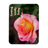 Vandaag Kijkt U Er Schitterend Uit Roze Magneet (Verticaal)