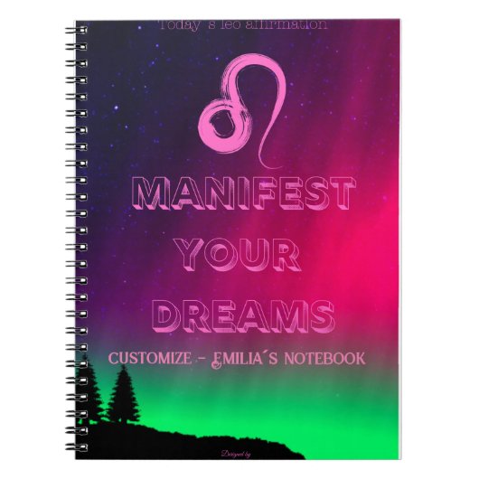 Vandaag Leo Bevestiging Notitieboek (Voorkant)