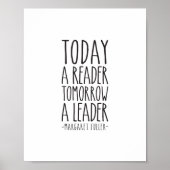 Vandaag lezer, morgen een leider, Margaret Fuller Poster (Voorkant)