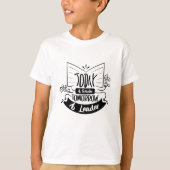 Vandaag lezer morgen een lezer t-shirt (Voorkant)