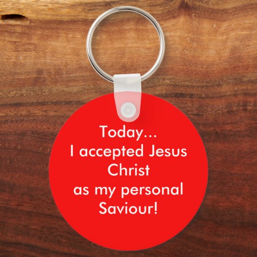 Vandaag maak ik Jezus uitzonderlijk! Sleutelhanger (Voorkant)