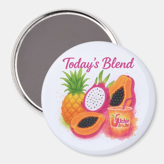 Vandaag mengen magneet (Voorkant / Achterkant)