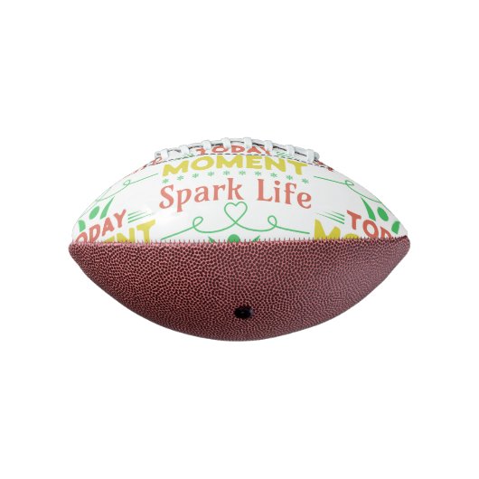 Vandaag moment, Spark Life Canvas tas American Football (Gedraaid 270)