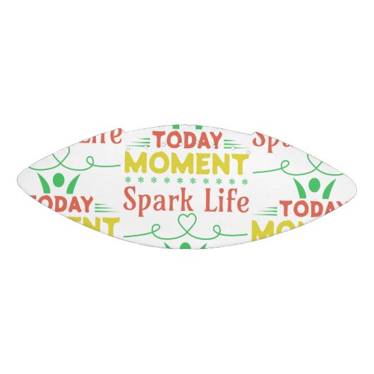 Vandaag moment, Spark Life Canvas tas American Football (Paneel)