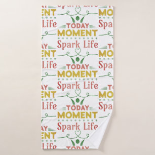Vandaag moment, Spark Life Canvas tas Badhanddoek