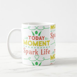 Vandaag moment, Spark Life Canvas tas Koffiemok