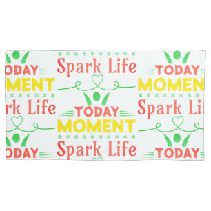 Vandaag moment, Spark Life Canvas tas Kussensloop
