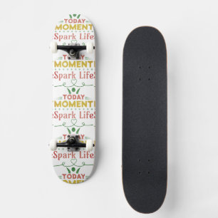 Vandaag moment, Spark Life Canvas tas Persoonlijk Skateboard