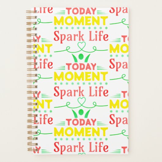 Vandaag moment, Spark Life Canvas tas Planner (Voorkant)