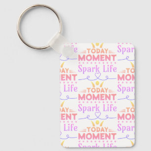 Vandaag moment, Spark Life Canvas tas Sleutelhanger