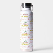 Vandaag moment, Spark Life Canvas tas Waterfles (Achterkant)