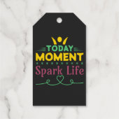 Vandaag Moment, Vonk het leven Cadeaulabels (Achterkant)