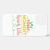 Vandaag Moment, Vonk het leven Case-Mate iPhone Case (Achterkant (horizontaal))