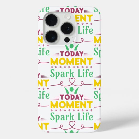 Vandaag Moment, Vonk het leven Case-Mate iPhone Case (Achterkant)