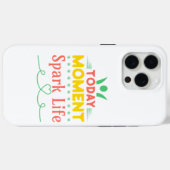 Vandaag Moment, Vonk het leven Case-Mate iPhone Case (Achterkant (horizontaal))