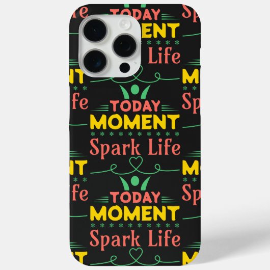 Vandaag Moment, Vonk het leven Case-Mate iPhone Case (Achterkant)