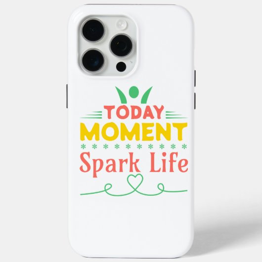 Vandaag Moment, Vonk het leven Case-Mate iPhone Case (Achterkant)