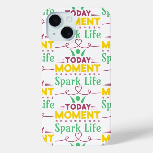 Vandaag Moment, Vonk het leven Case-Mate iPhone Case (Achterkant)