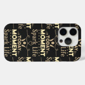 Vandaag Moment, Vonk het leven Case-Mate iPhone Case (Achterkant (horizontaal))