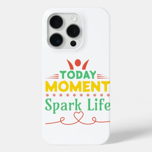 Vandaag Moment, Vonk het leven Case-Mate iPhone Case (Achterkant)