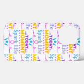 Vandaag Moment, Vonk het leven Case-Mate iPhone Case (Achterkant (horizontaal))