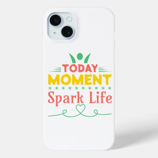 Vandaag Moment, Vonk het leven Case-Mate iPhone Case (Achterkant)