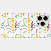 Vandaag Moment, Vonk het leven Case-Mate iPhone Case (Achterkant (horizontaal))