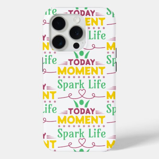 Vandaag Moment, Vonk het leven Case-Mate iPhone Case (Achterkant)