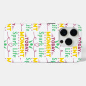 Vandaag Moment, Vonk het leven Case-Mate iPhone Case (Achterkant (horizontaal))