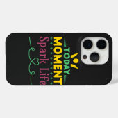Vandaag Moment, Vonk het leven Case-Mate iPhone Case (Achterkant (horizontaal))