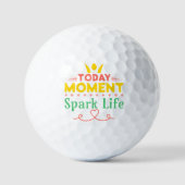 Vandaag Moment, Vonk het leven Golfballen (Voorkant)
