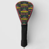 Vandaag Moment, Vonk het leven Golfheadcover (Voorkant)