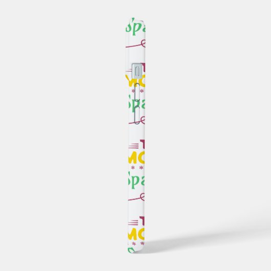 Vandaag Moment, Vonk het leven iPhone 15 Case (Linkerkant)