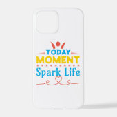 Vandaag Moment, Vonk het leven iPhone Hoesje (Achterkant)