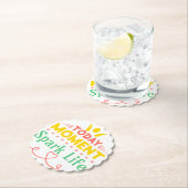 Vandaag Moment, Vonk het leven Kartonnen Onderzetters (Insitu)