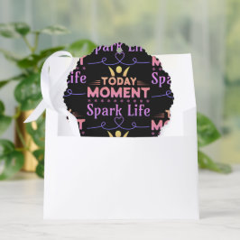 Vandaag Moment, Vonk het leven Ornament Kaart