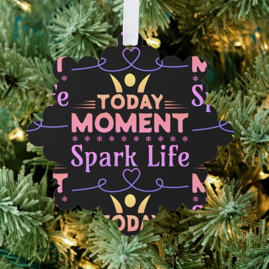Vandaag Moment, Vonk het leven Ornament Kaart (Insitu (Drie))