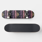 Vandaag Moment, Vonk het leven Persoonlijk Skateboard (Horizontaal)