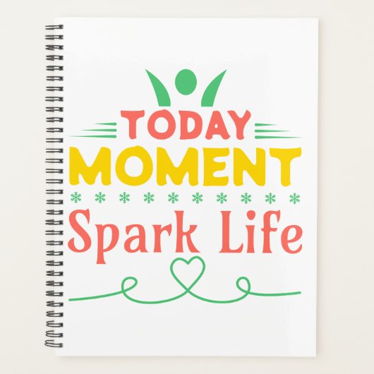 Vandaag Moment, Vonk het leven Planner (Voorkant)