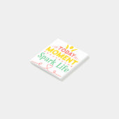 Vandaag Moment, Vonk het leven Post-it® Notes (Schuin)