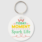 Vandaag Moment, Vonk het leven Sleutelhanger (Achterkant)