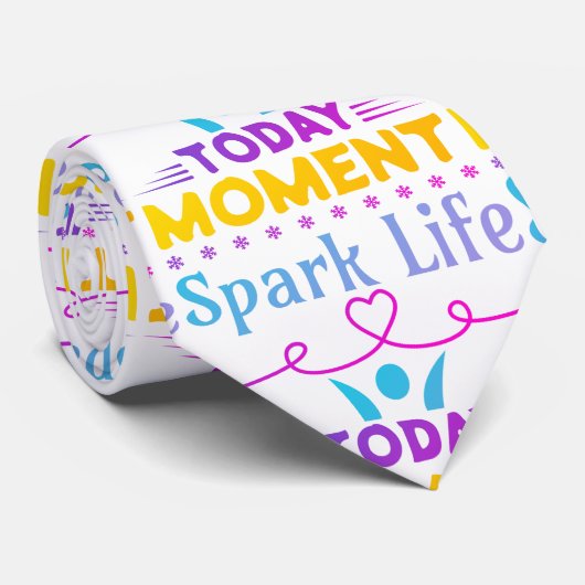 Vandaag Moment, Vonk het leven Stropdas (Opgerold)