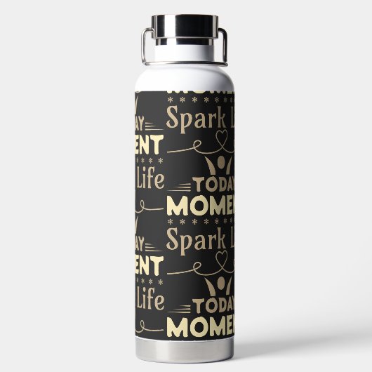 Vandaag Moment, Vonk het leven Waterfles (Achterkant)