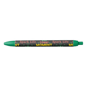 Vandaag Moment, Vonk het leven Zwarte Inkt Pen